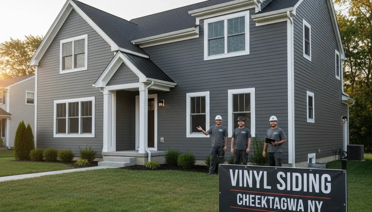Professional vinyl siding contractors serving homes in Buffalo, NY